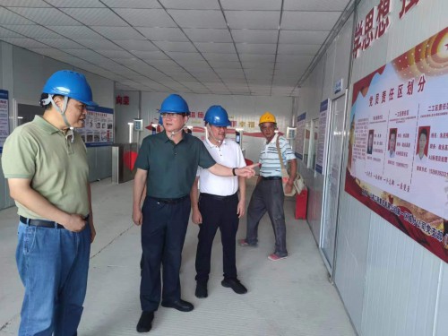 格式工廠民化建設(shè) 郭建�?吳彩洪董事長實地調(diào)研政永高速III標(biāo)段東坑隧道爆破工程項目.jpg